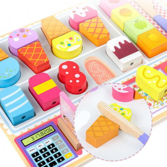 Детский игровой набор «Магазин мороженого»