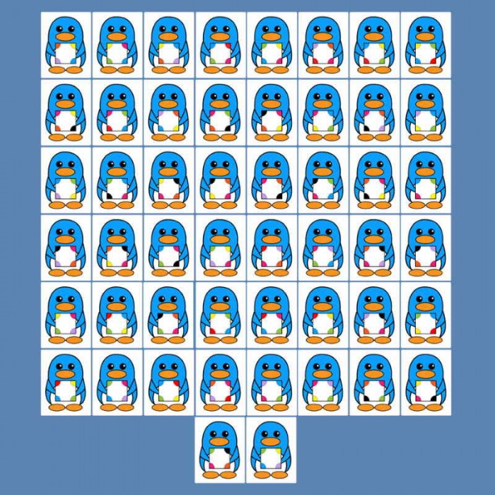 Развивающая головоломка «Пингвиненок»