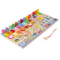 Многофункциональный игровой набор деревянный